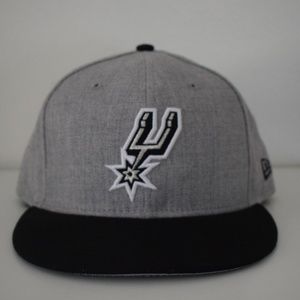 NBA Spurs Gray 9Fifty New Era Snapback Hat